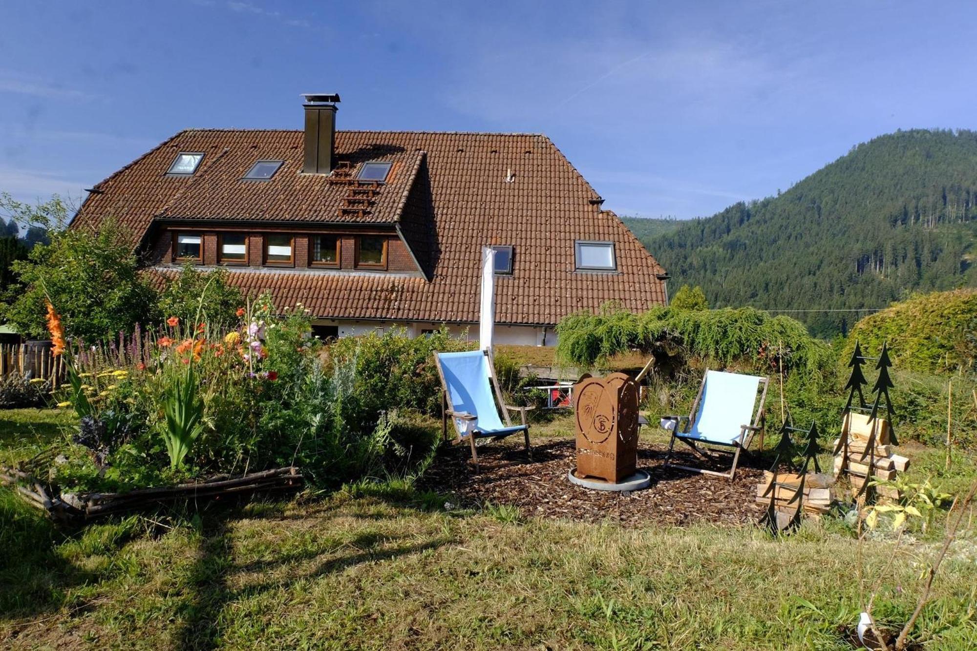 Schwarzwild - Ferienwohnung Und Ferienzimmer Baiersbronn Exteriör bild